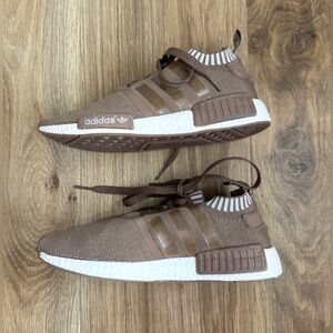 Adidas NMD_R1 PK S79168 Primeknit Beige - Size 7